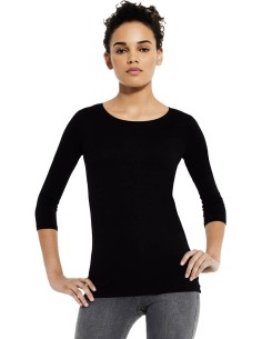 E-EP07-WOMEN'S 3/4 SLEEVE STRETCH T-SHIRT 2